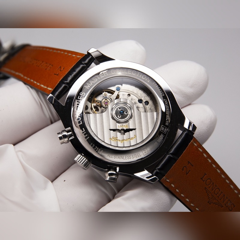 Longines Master Collection Automatic Replica Watch New Blue Classic Multi-Function-8