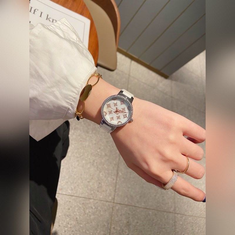 LV Tambour Slim Monogram Limited Edition Women's Replica Watch-7