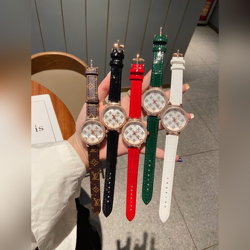 LV Tambour Slim Monogram Limited Edition Women's Replica Watch Quality Timepiece-8