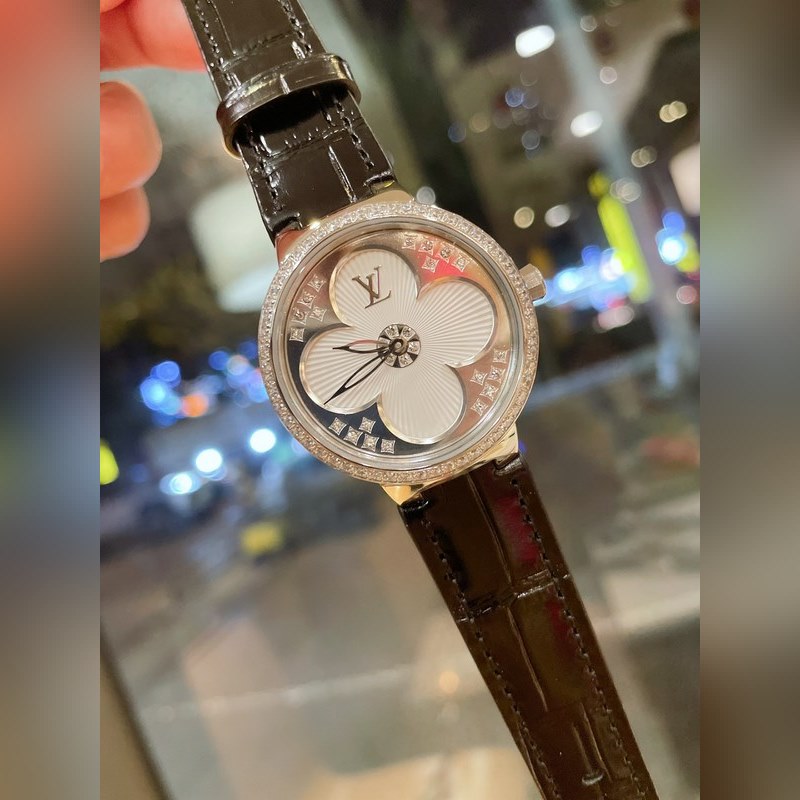 LV Tambour Slim Monogram Limited Edition Women's Replica Watch Rare&High-Quality-3