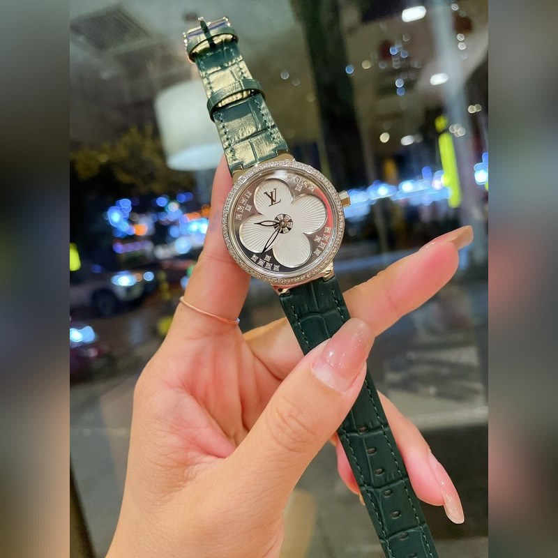 LV Tambour Slim Monogram Limited Edition Women's Replica Watch Rare&High-Quality-5