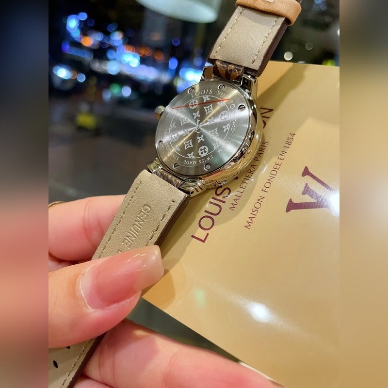 LV Tambour Slim Monogram Limited Edition Women's Replica Watch-2