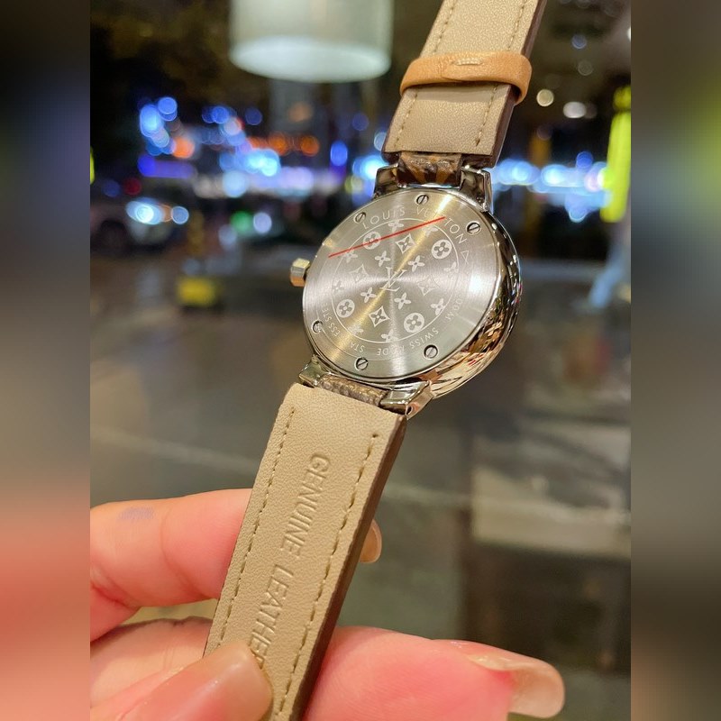 LV Tambour Slim Monogram Limited Edition Women's Replica Watch-6