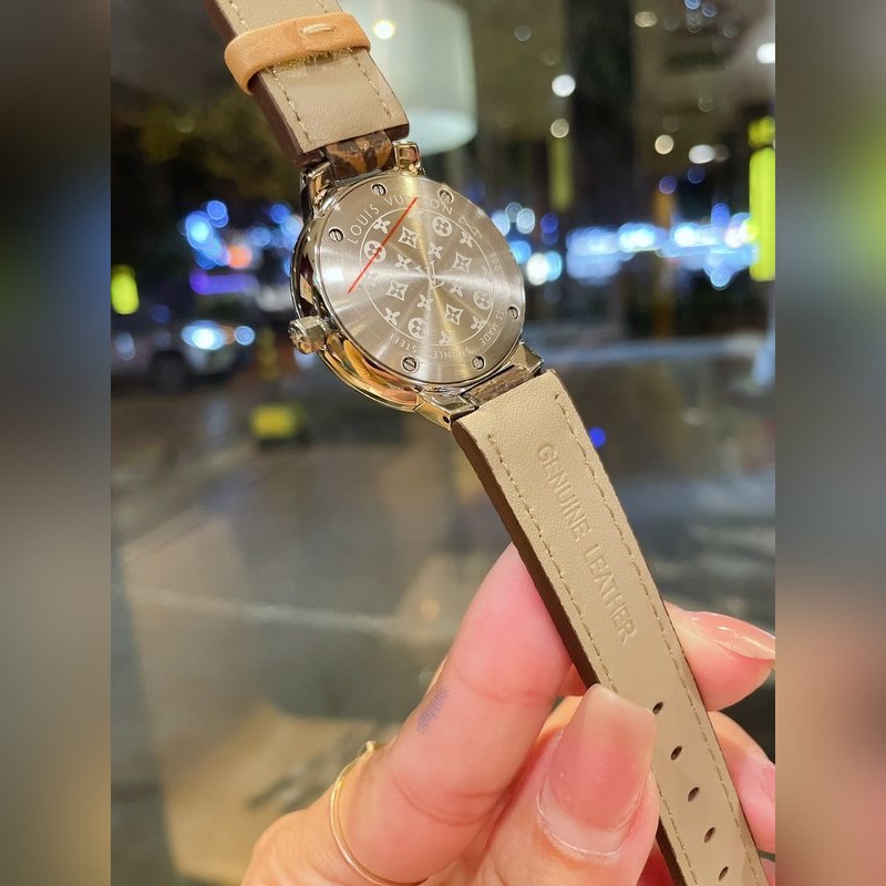 LV Tambour Slim Monogram Limited Edition Women's Replica Watch-7