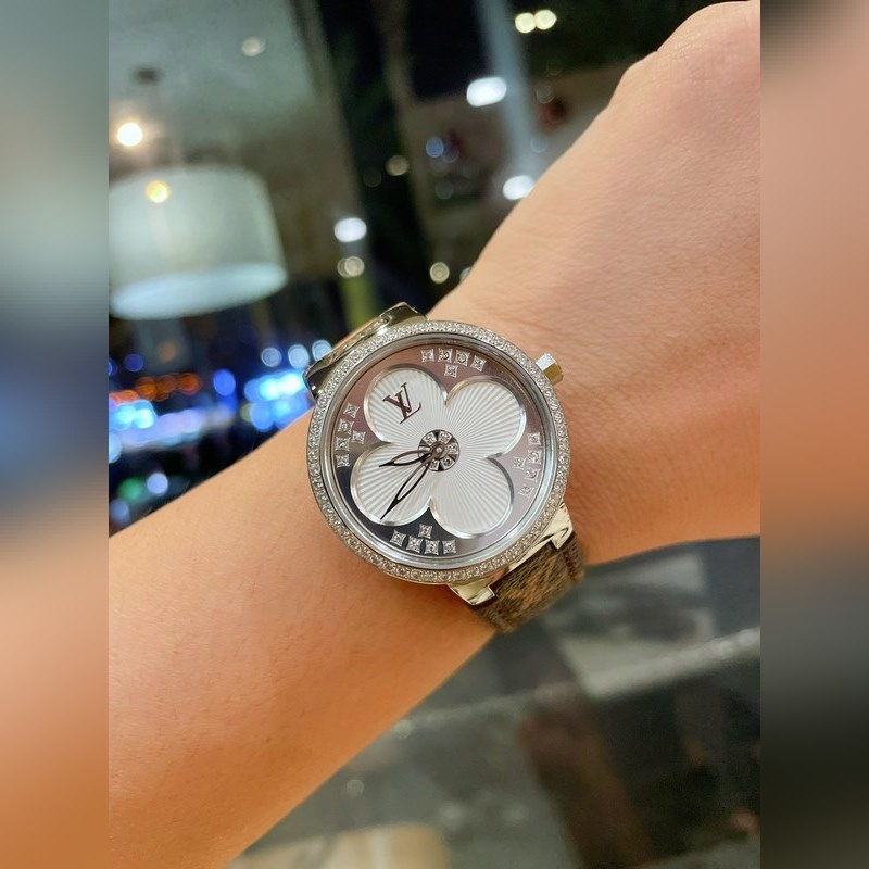 LV Tambour Slim Monogram Limited Edition Women's Replica Watch-8