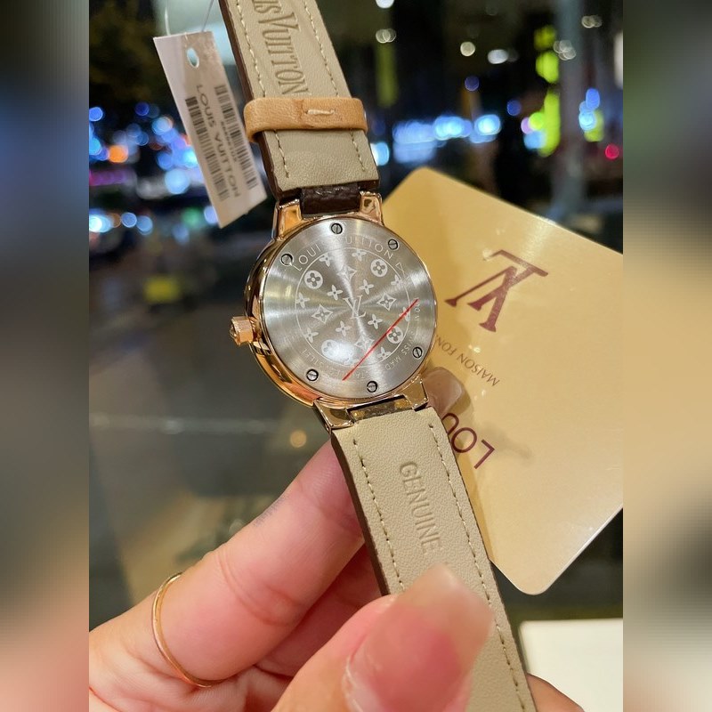 LV Tambour Slim Monogram Limited Edition Women's Replica Watch-5