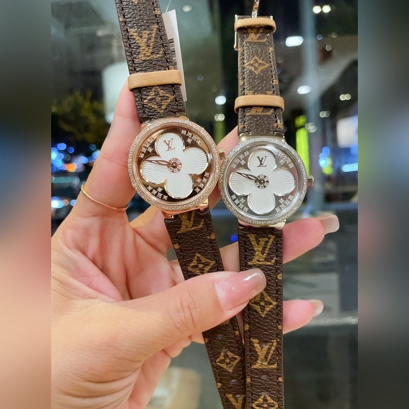 LV Tambour Slim Monogram Limited Edition Women's Replica Watch-6