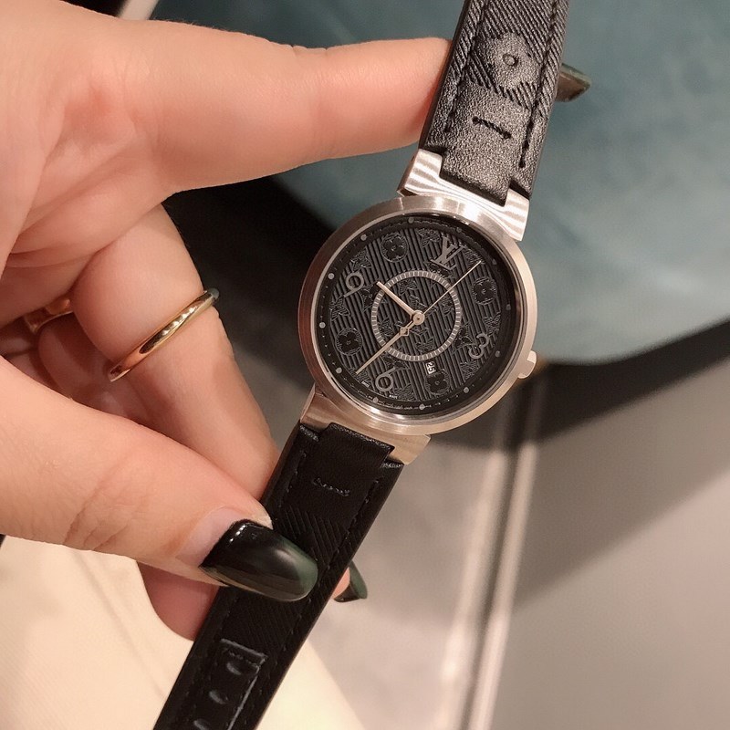 LV TAMBOUR SLIM Collection Luxurious Replica Watch with Premium Features-1