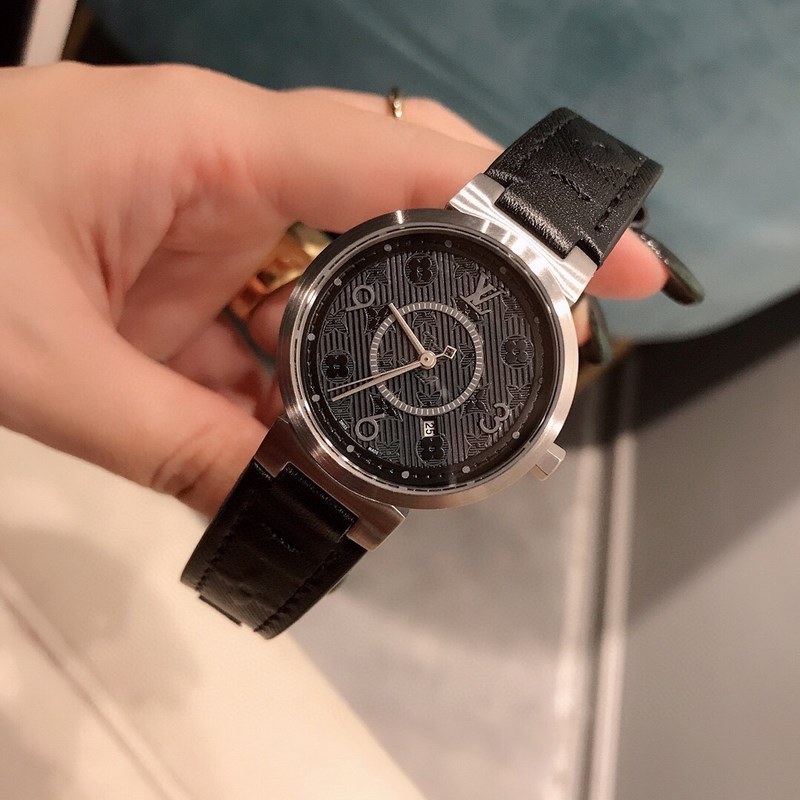 LV TAMBOUR SLIM Collection Luxurious Replica Watch with Premium Features-2