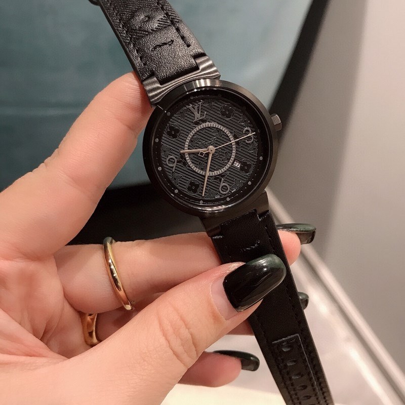 LV TAMBOUR SLIM Collection Luxurious Replica Watch with Premium Features-4