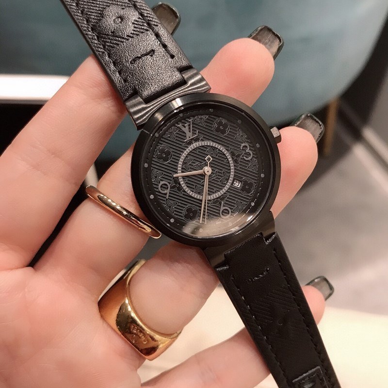 LV TAMBOUR SLIM Collection Luxurious Replica Watch with Premium Features-7