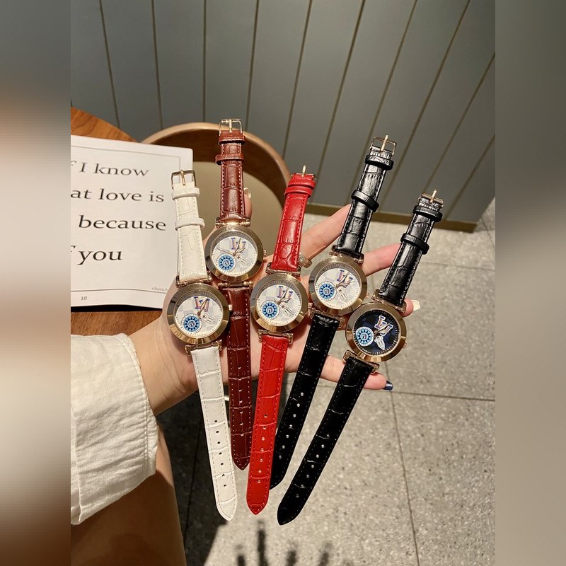 LV Louis Vuitton Tambour Monogram Bijou Series Quality Timepiece-8