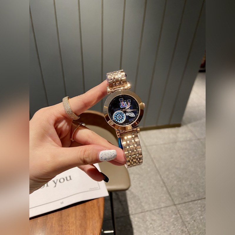 LV Tambour Monogram Bijou Series Luxury Quality Timepiece-3