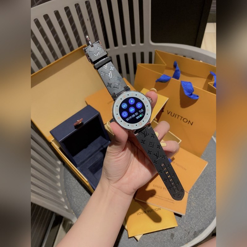 LV Louis Vuitton Tambour Horizon SmartReplica Watch Premium Wearable Tech-2