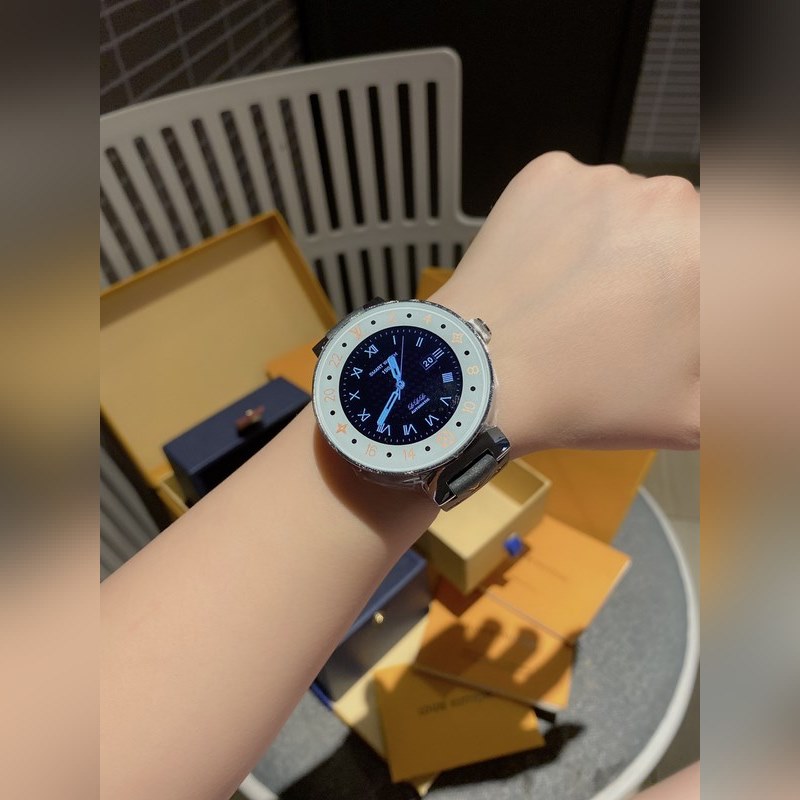 LV Louis Vuitton Tambour Horizon SmartReplica Watch Premium Wearable Tech-6