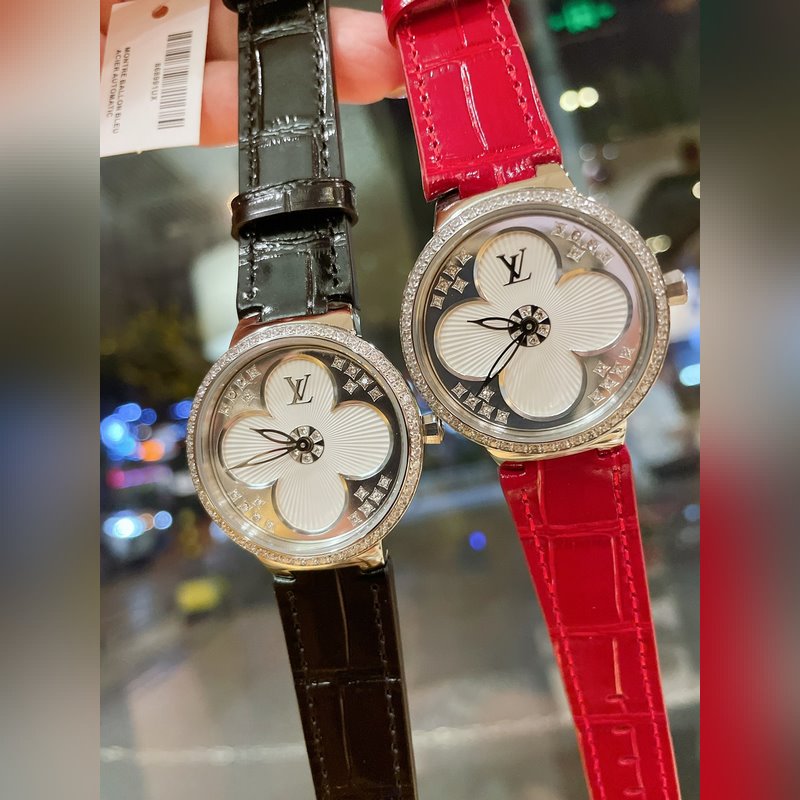 LV Tambour Slim Monogram Limited Edition Women's Replica Watch-4