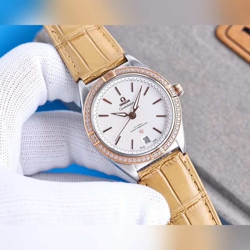 OMEGA Constellation Upgrade Mechanical Replica Watch Annual Selection-6