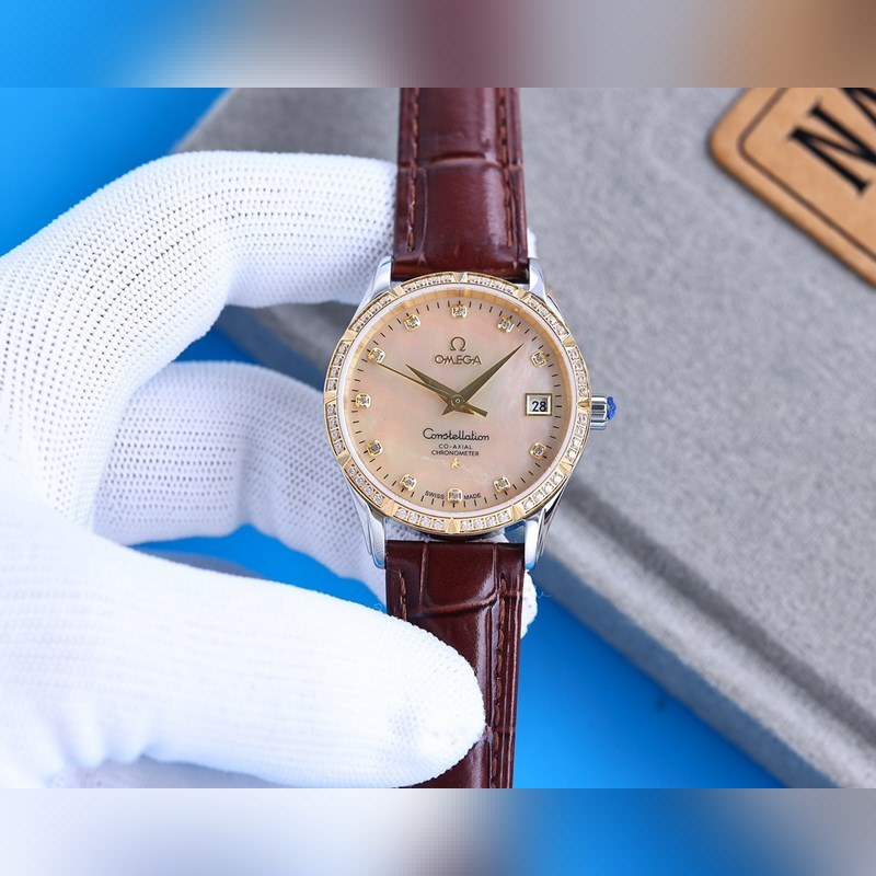 OMEGA De Ville Butterfly Series Goddess Choice Mechanical Replica Watch-2