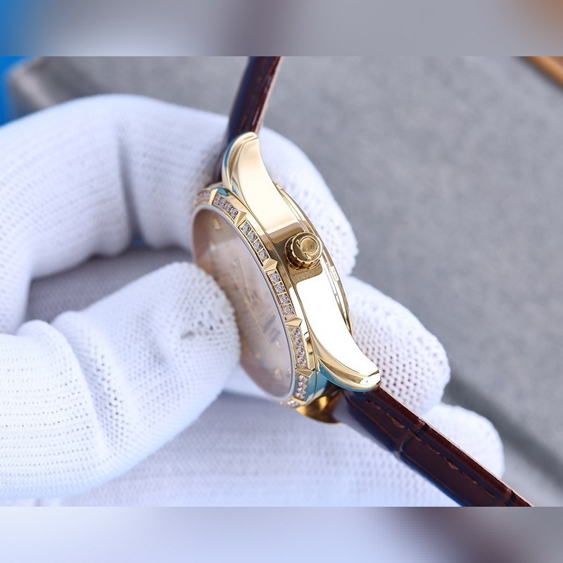 OMEGA De Ville Butterfly Series Goddess Choice Mechanical Replica Watch-6