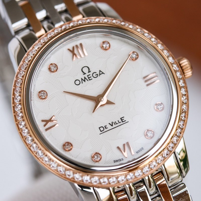 Omega Constellation Ladies Replica Watch 27.4mm Exquisite Design-3