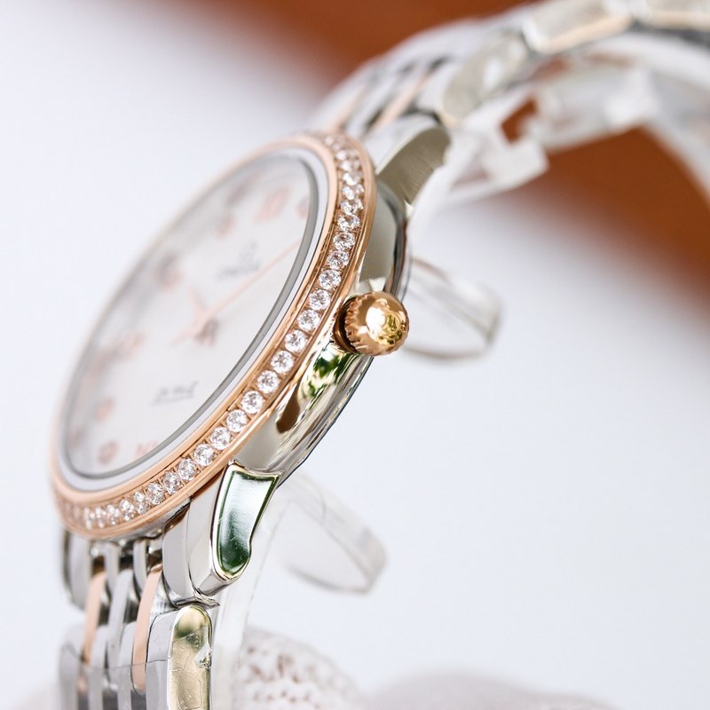 Omega Constellation Ladies Replica Watch 27.4mm Exquisite Design-5
