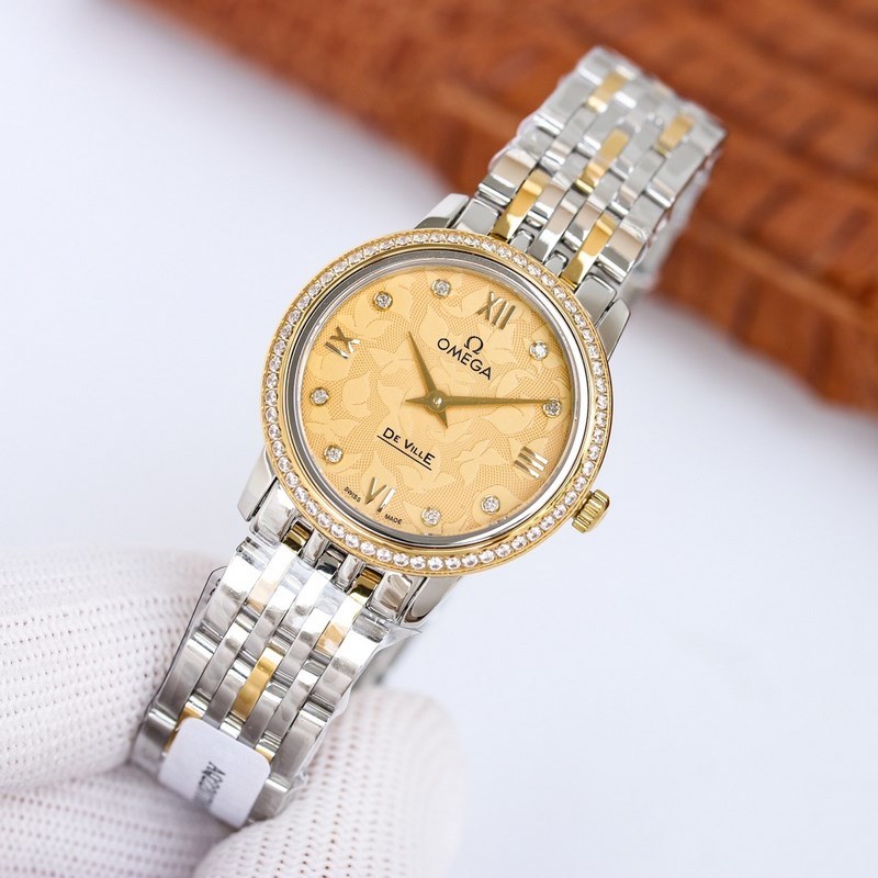Omega Constellation Ladies Replica Watch 27.4mm Elegant Design-4