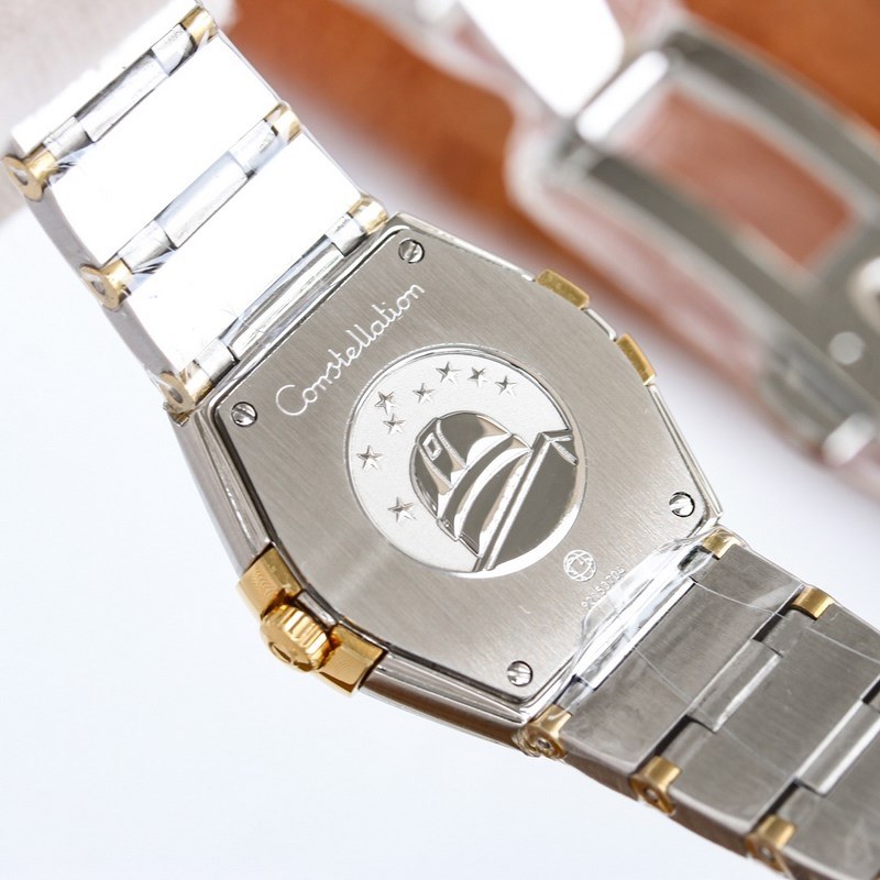 Omega Constellation Women's 27mm Quartz Replica Watch Elegant Design-7