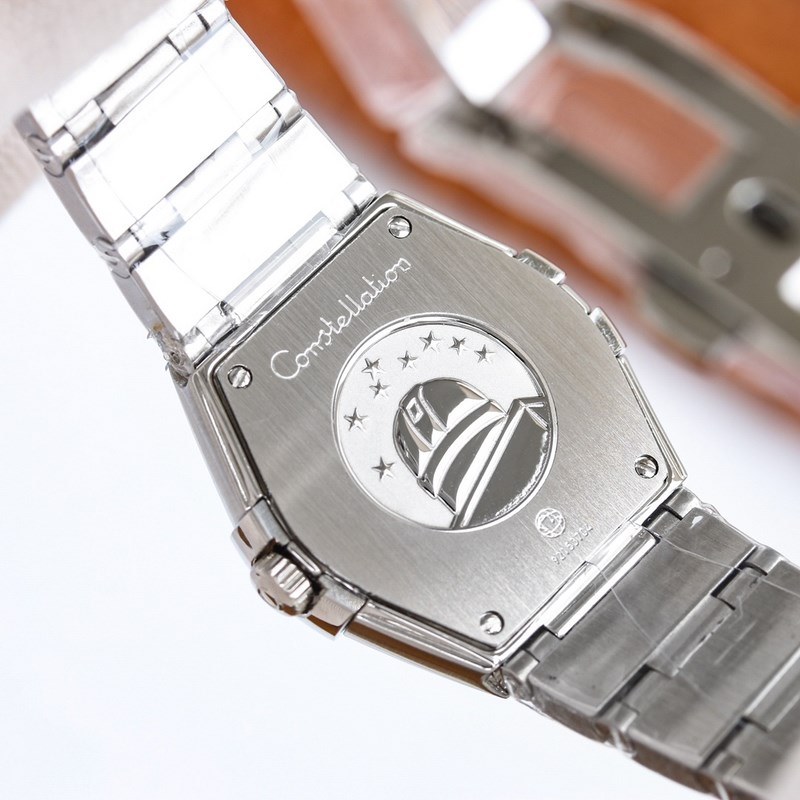 Omega Constellation 27mm Quartz Women's Replica Watch Elegant Design-7