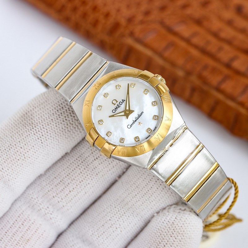 Omega Constellation Women's Quartz Replica Watch 27mm-4