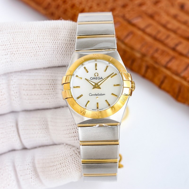 Omega Constellation Women's Quartz Replica Watch 27mm-3