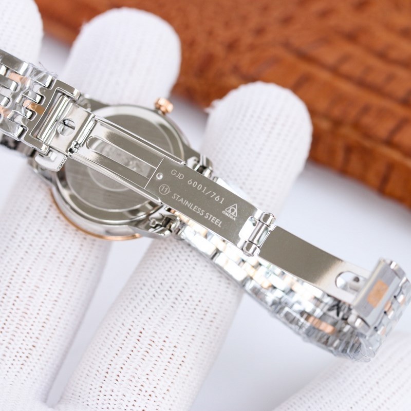 Omega De Ville Butterfly Women's Replica Watch 27.4mm Elegant Timepiece-5