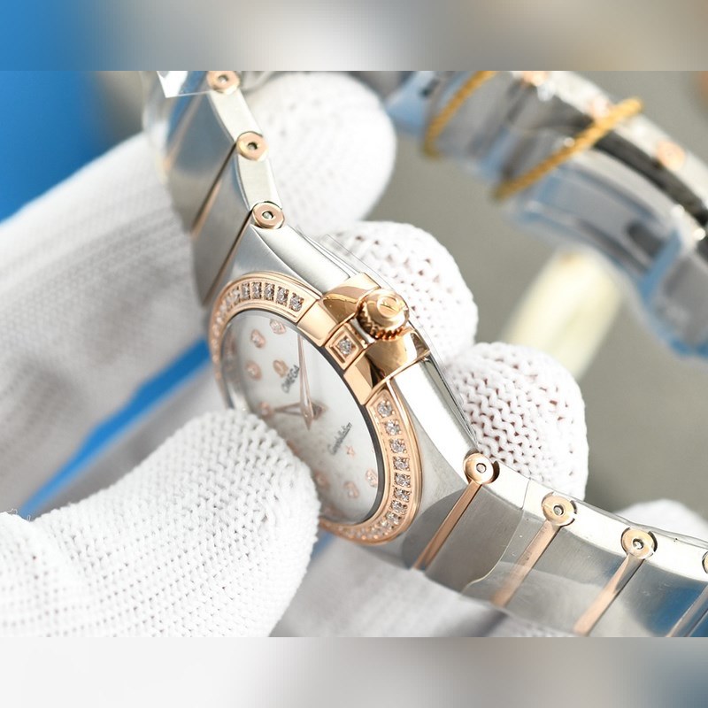 Omega Constellation 27mm Luxury Replica Watch-4