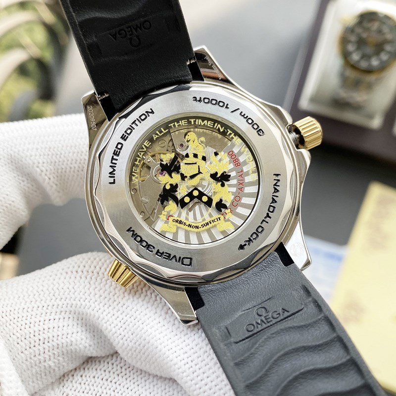 Omega Seamaster 300M Dive Replica Watch Premium Quality 300m Water Resistance-4