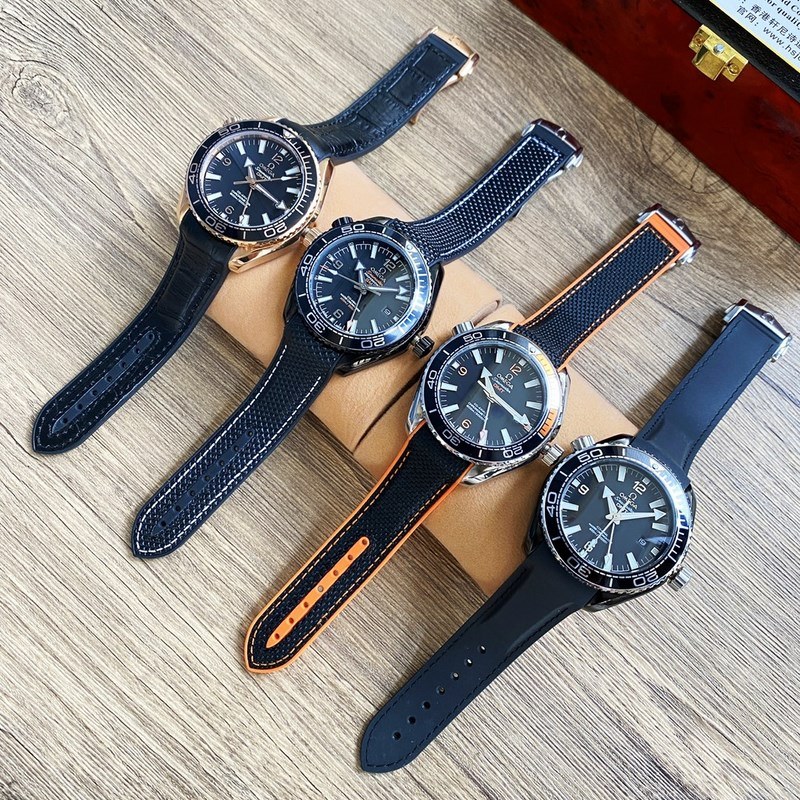 Omega Seamaster 600m Diver's Replica Watch Four-Hand 24-Hour Display-1