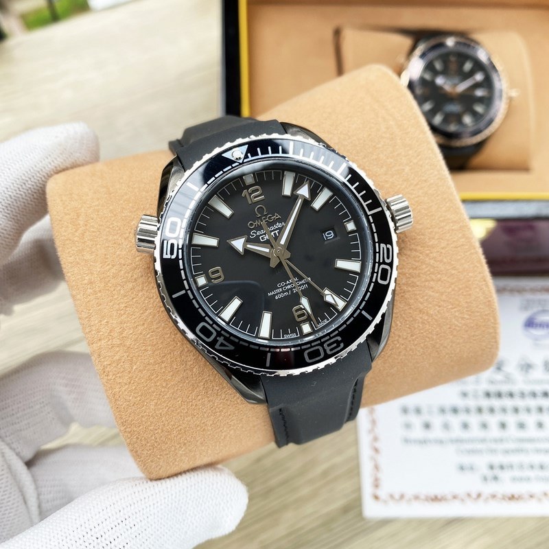 Omega Seamaster 600m Diver's Replica Watch Four-Hand 24-Hour Display-2