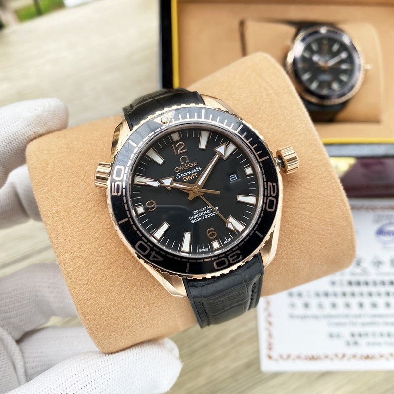 Omega Seamaster 600m Diver's Replica Watch Four-Hand 24-Hour Display-3