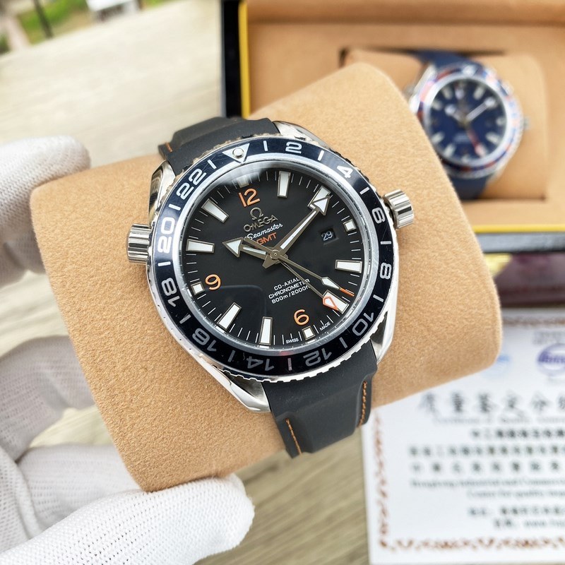 Omega Seamaster 600m Dive Series 24-Hour Four-Hand Replica Watch-4