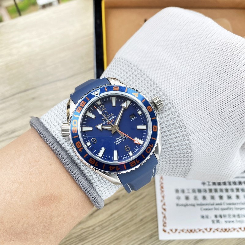 Omega Seamaster 600m Dive Series 24-Hour Four-Hand Replica Watch-5