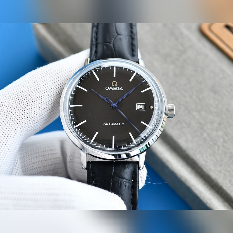 Omega De Ville TrEsor Elegant Business Replica Watch-5