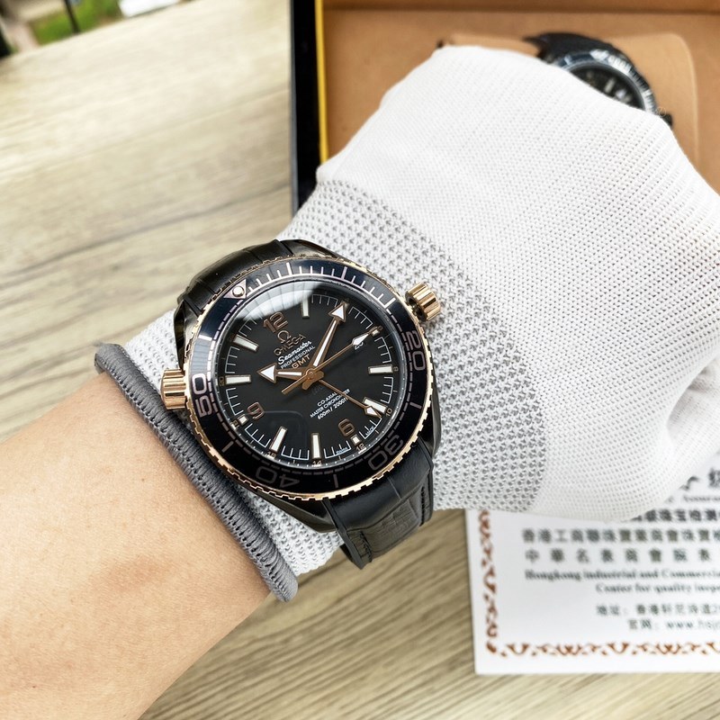 Omega Seamaster 600m Diver's Replica Watch Four-Hand 24-Hour Movement-5