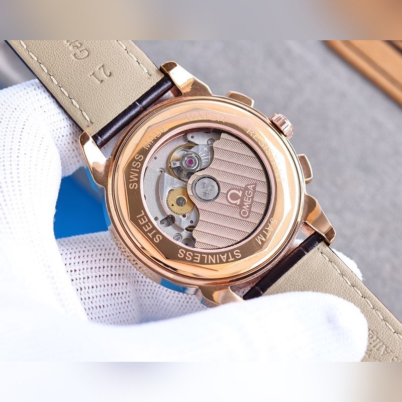 Omega Constellation Men's Replica Watch New Complex Moonphase Multi-Function Timepiece-7