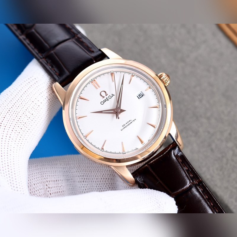 Omega De Ville Ultra Thin Men's Automatic Replica Watch-2