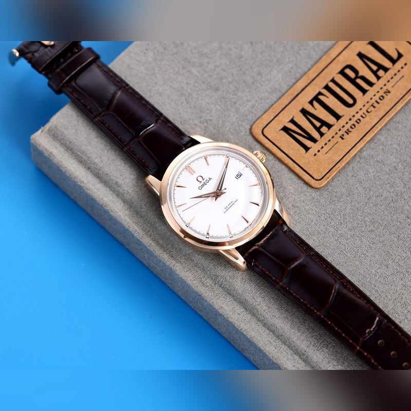 Omega De Ville Ultra Thin Men's Automatic Replica Watch-4