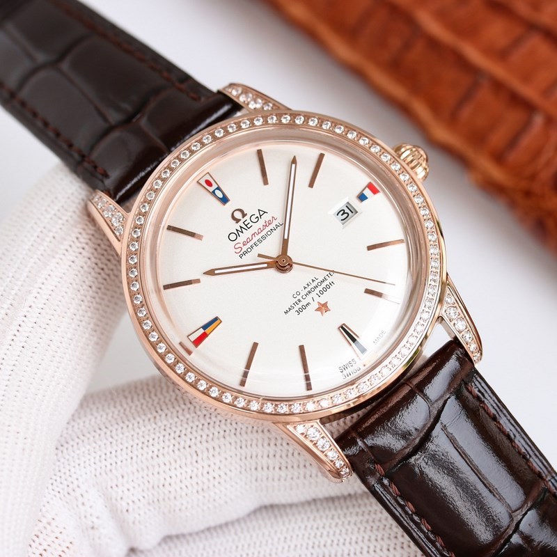 Omega Constellation Butterfly Series Replica Watch Elegant Design Precision Movement-4