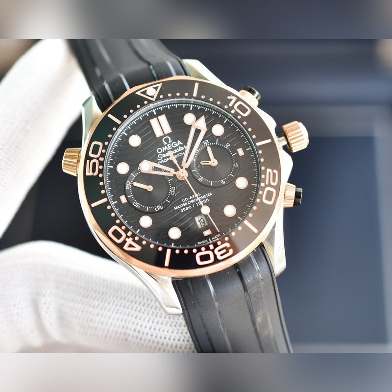 Omega Seamaster 300m Multi-Function Dive Replica Watch-5