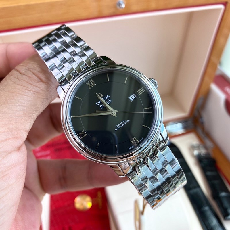 Omega De Ville Butterfly Series Gentleman's Business Replica Watch-2