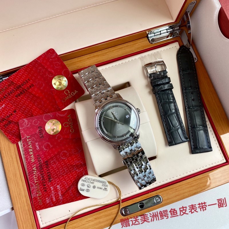 Omega De Ville Prestige Men's Business Replica Watch Elegant Design-1