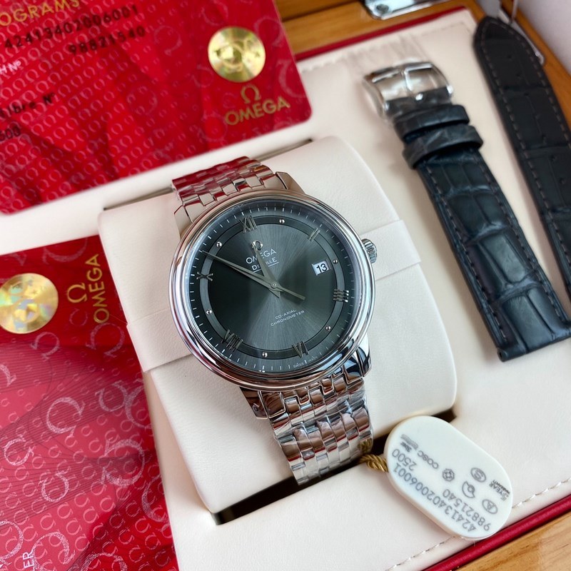 Omega De Ville Prestige Men's Business Replica Watch Elegant Design-3