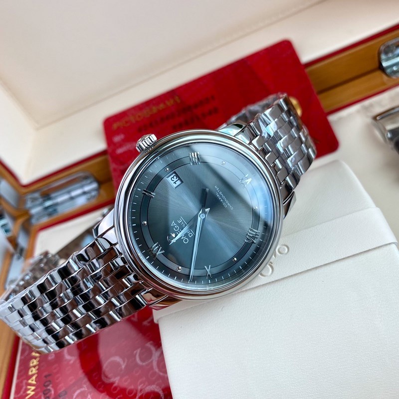 Omega De Ville Prestige Men's Business Replica Watch Elegant Design-5