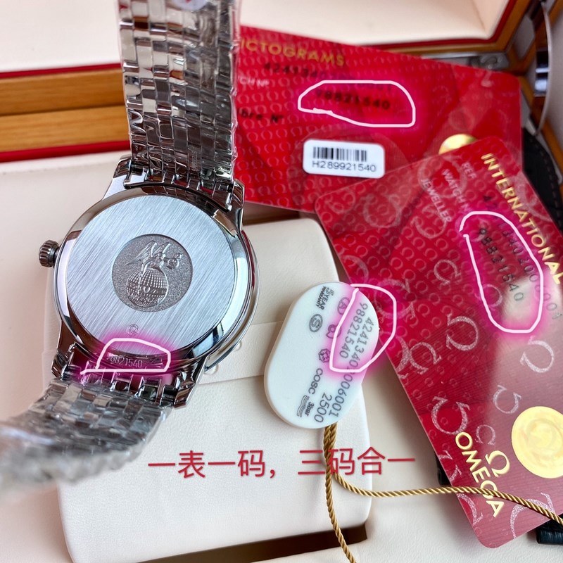 Omega De Ville Prestige Men's Business Replica Watch Elegant Design-7